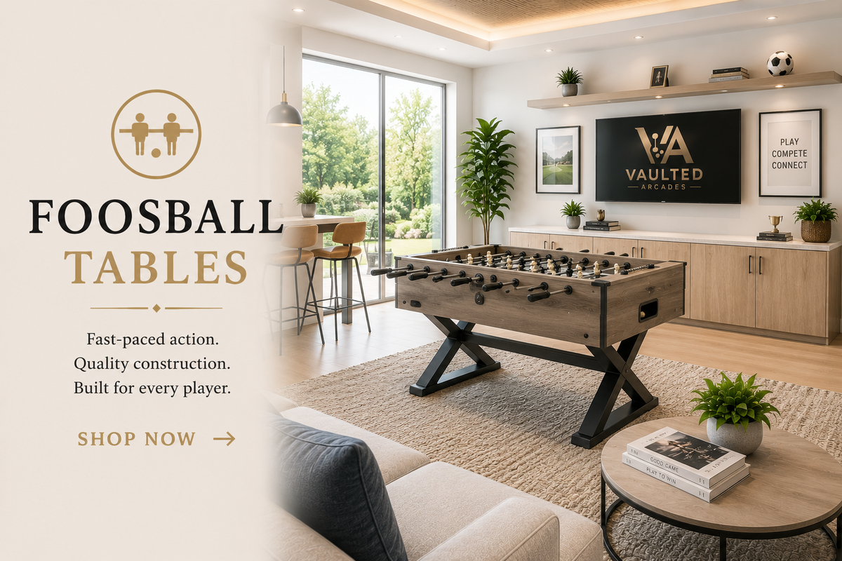 Premium foosball tables