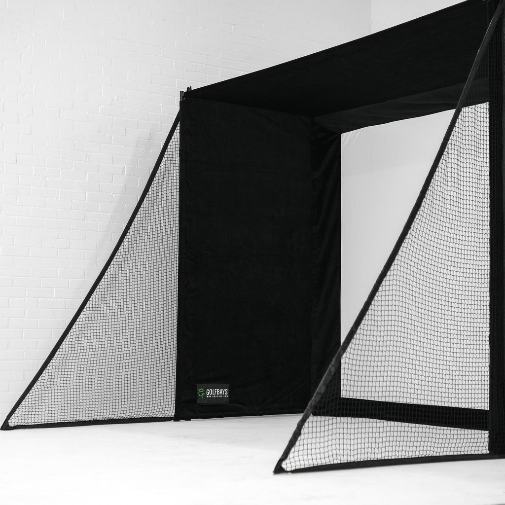 GolfBays SimBox Golf Simulator Enclosure