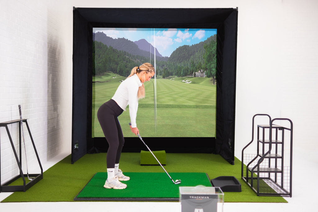 GolfBays SimBox Golf Simulator Enclosure