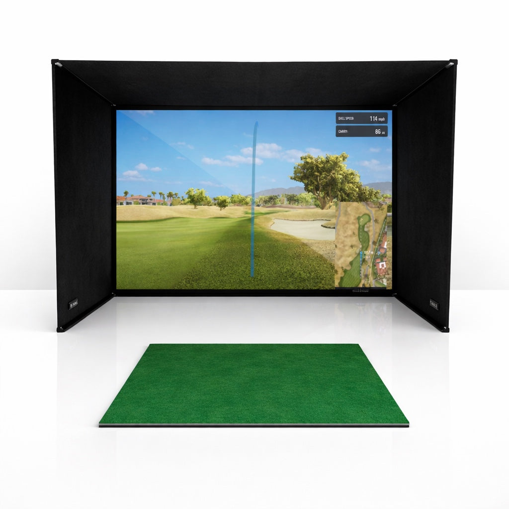 GolfBays SimBox Golf Simulator Enclosure